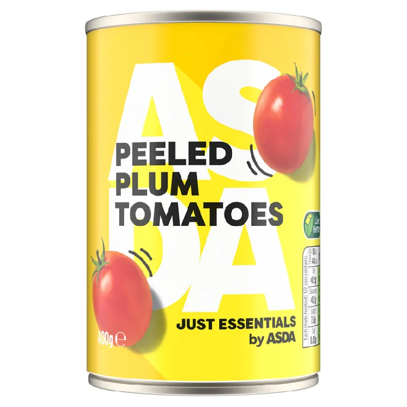 - Automatic induction pet water dispenserJUST ESSENTIALS by ASDA Peeled Plum Tomatoes in Tomato Juice