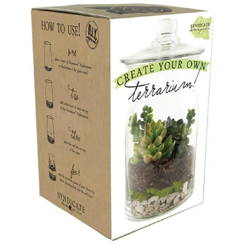 - Organic cotton dog bibsDIY TERRARIUM KIT