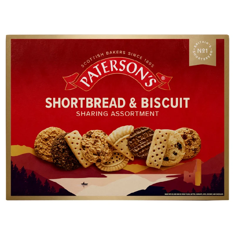 - Pet stroller can be taken on the planePaterson's Delicious Shortbread & Biscuit Assortment