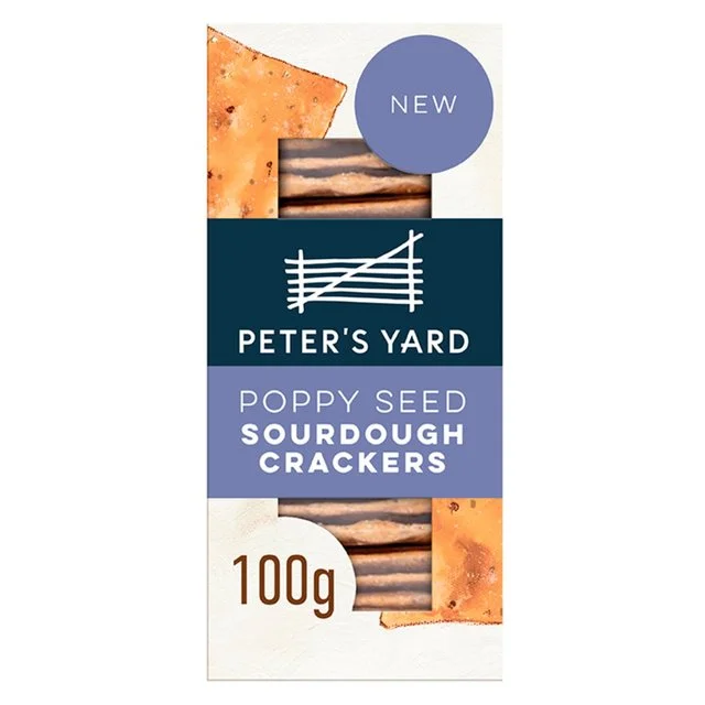 - Solid wood cat climbing frame customizedPeter's Yard Poppy Seed Sourdough Crackers   100g