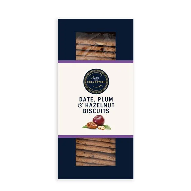  -Splash-proof food bowl AND Anti-choking slow food bowlM&S Collection Date Plum & Hazelnut Biscuits   130g