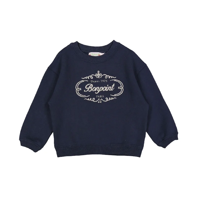 - Car dog seat beltBonpoint Navy Tayla Sweatshirt