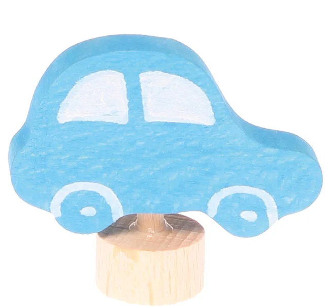 - Air box TSA certified check-inGrimm's Blue Car Decorative Figure