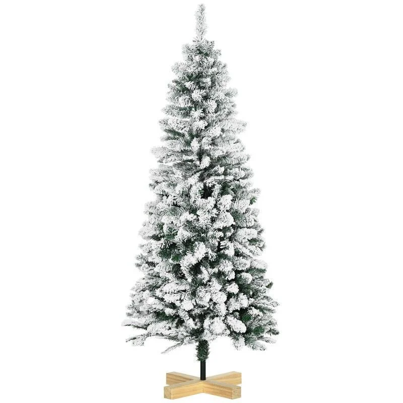  -Non-contact cat thermometer5 Foot Christmas Tree Artificial - White Frosted Green 426 Tips