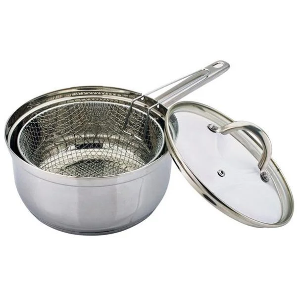 - Remote interactive pet feederSainsbury's Home Stainless Steel Chip Pan 22cm