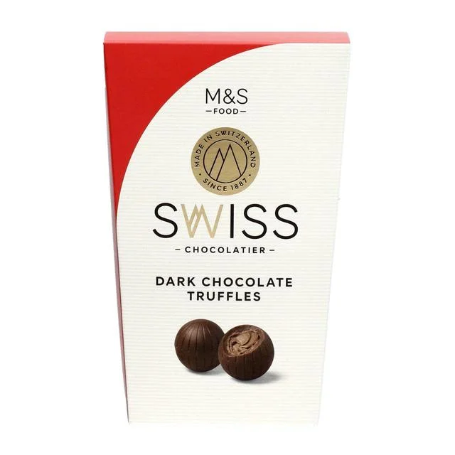 - Degradable pet feces bagM&S Swiss Dark Chocolate Truffles   205g