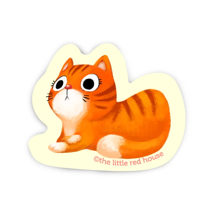 - Pet smart GPS locatorOrange Cat Sticker