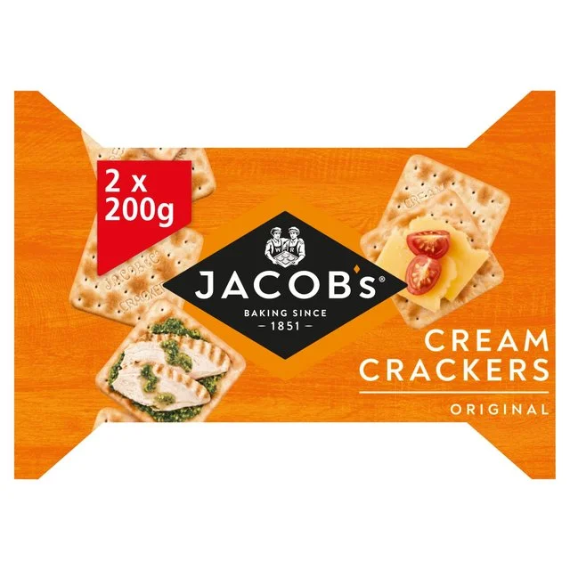 - Deodorizing cat litter tofu litterJacob's Original Cream Crackers Twin Pack   2 x 200g