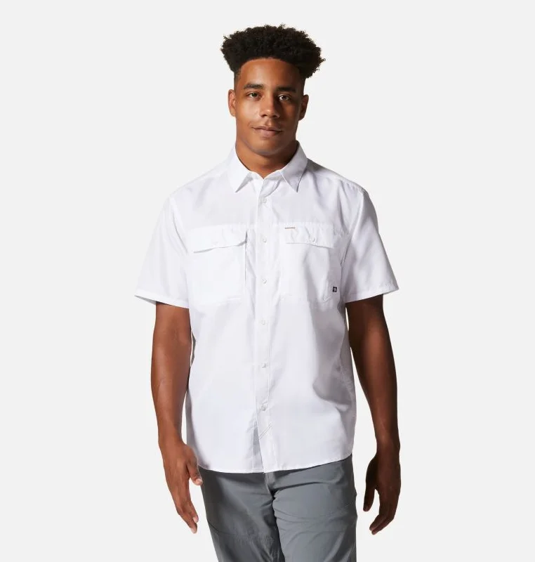 ---Men's Canyon Short Sleeve Shirt - White