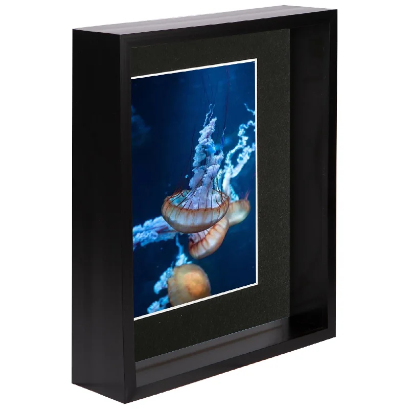 - Remote interactive pet feeder8" x 10" Black 3D Deep Box Photo Frame - with 5" x 7" Mount - By Nicola Spring