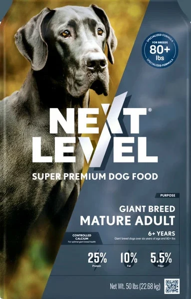 - Food for sterilized dogsNext Level Giant Breed Mature Adult Dog Food 50 Pound Bag