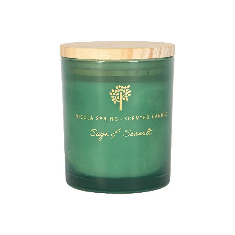 - Parrot climbing and standing wooden frame130g Sage & Seasalt Soy Wax Scented Candle - By Nicola Spring