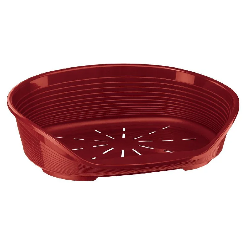 6. **Dog collar is luminous and reflective**Ferplast Siesta Deluxe 2 Plastic Dog And Cat Bed - Red